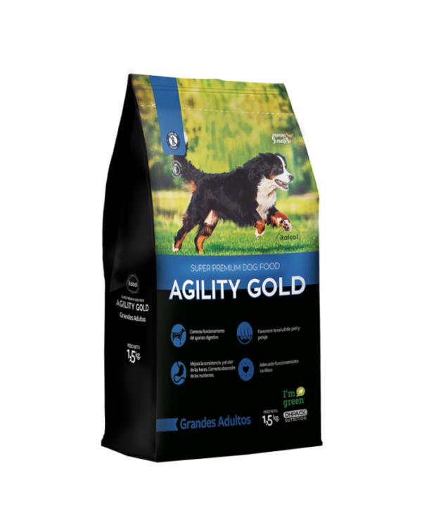 Alimento Para Perros Agility Gold Grandes- Adultos 3Kg