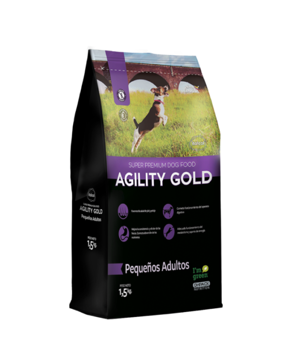 Alimento Para Perros Agility Gold Pequeños Adultos 3 Kg