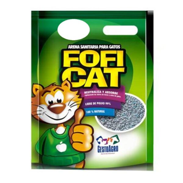 Arena Para Gatos Foficat 5kg